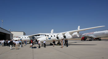 White Knight 2 in Mojave on 7/28/08